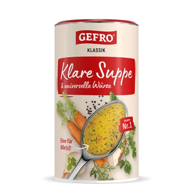 GEFRO Caldo Vegetal y Condimento Universal
