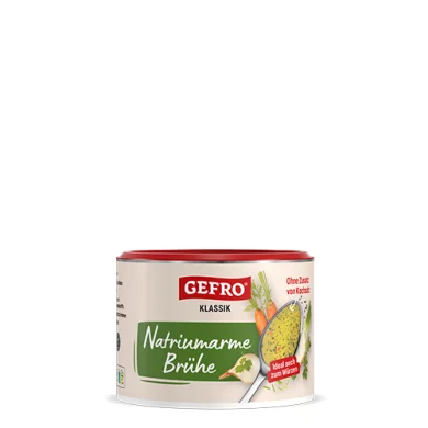 Caldo bajo en sodio