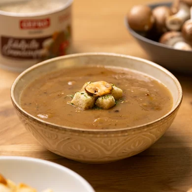Crema de Champiñones