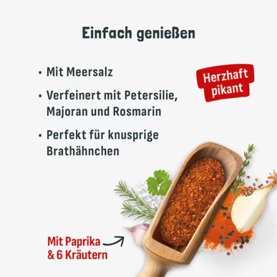 Condimentos para pollo
