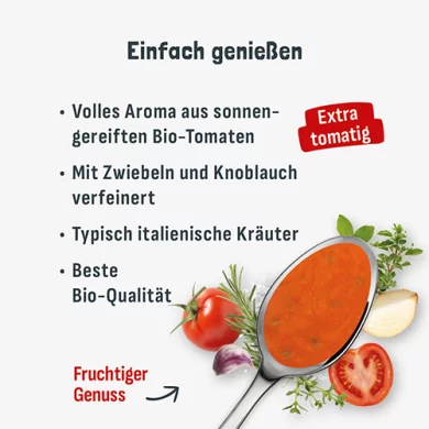 Salsa y Sopa de Tomate BIO