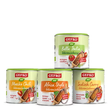 Pack de 4 condimentos BIO