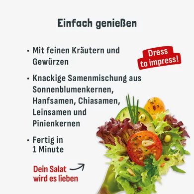 Aderezo para ensaladas "GARDEN HERBS”