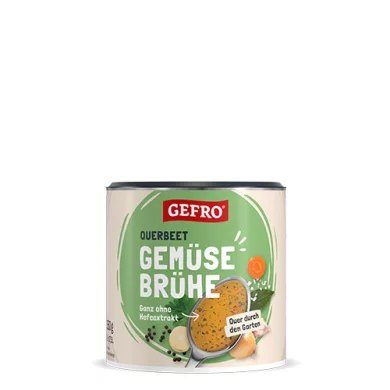 Caldo de verduras del Huerto