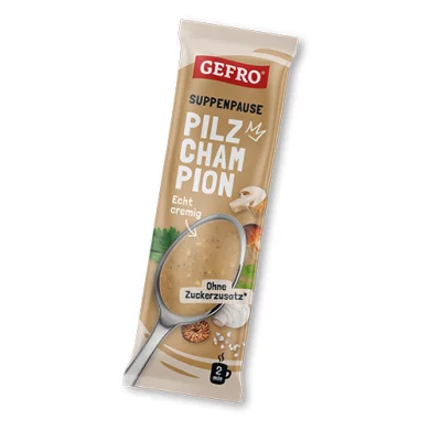 Sopa snack "Champi Manía”