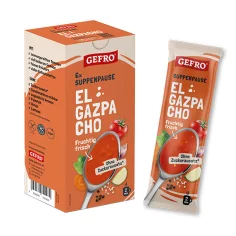 Sopa snack "El Gazpacho” 6 sobres a 200 ml