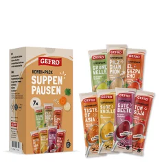 Sopa snack "Multi-pack 7”, 7 sobres a 200 ml