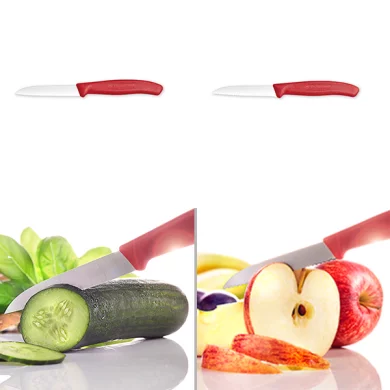 El cuchillo verduras corte liso