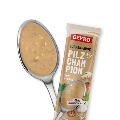 Sopa snack "Champi Manía”