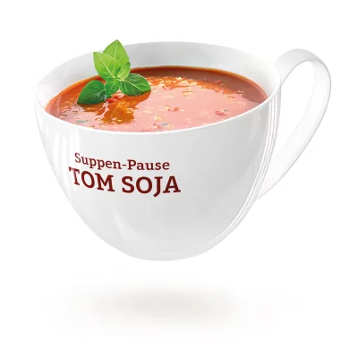 Sopa snack "Totalmente Tomate”